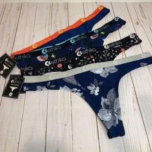 4 Pack Ethika Thongs